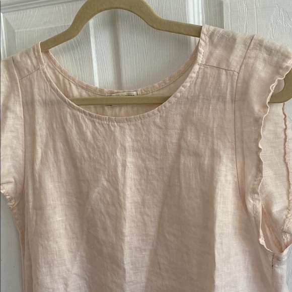 Terzo Millennio S linen top - Picture 4 of 6